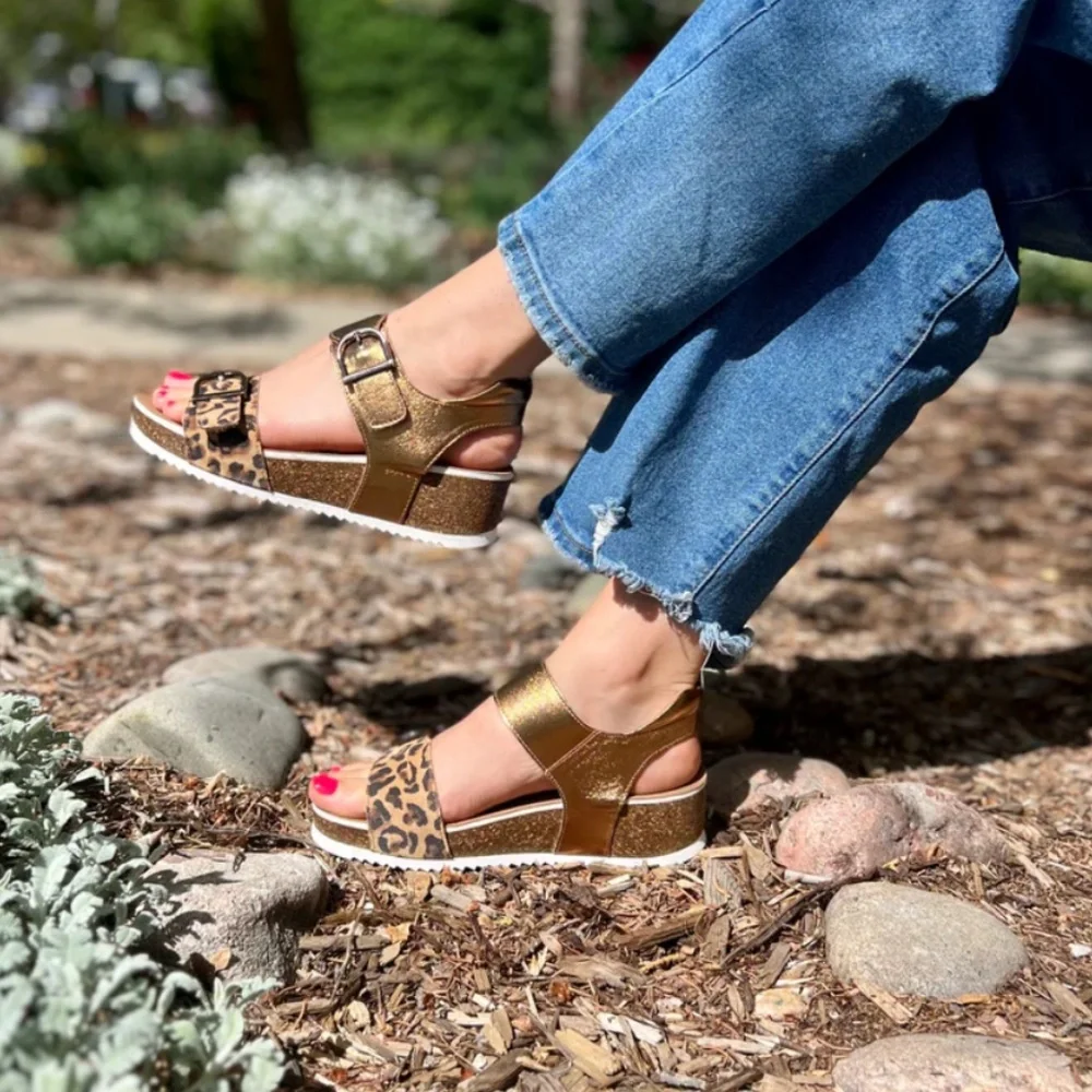 Ara Nova Wedges in Whisky Leo - Picture 1 of 6